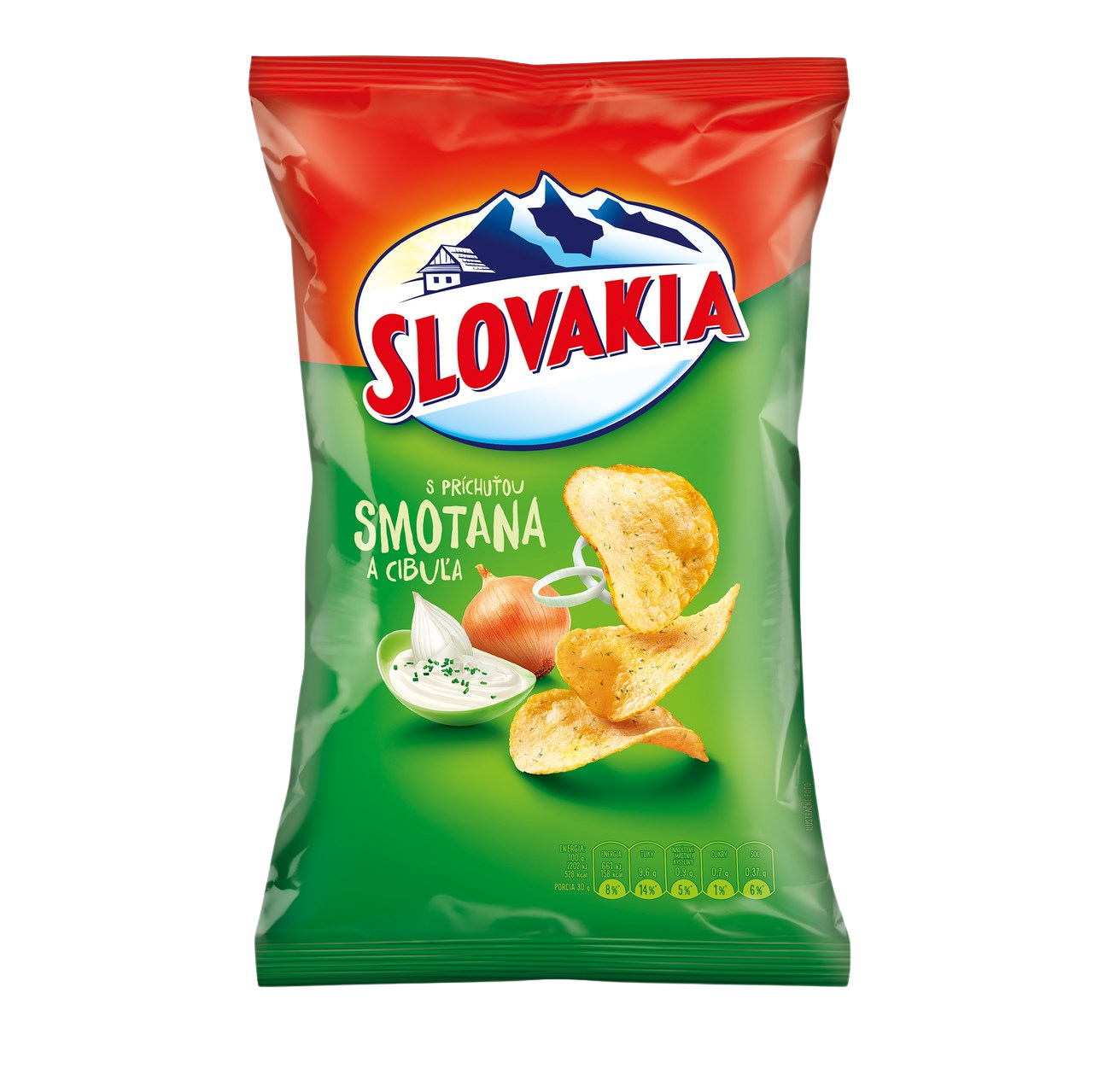 SLOVAKIA Chips Solené 130g