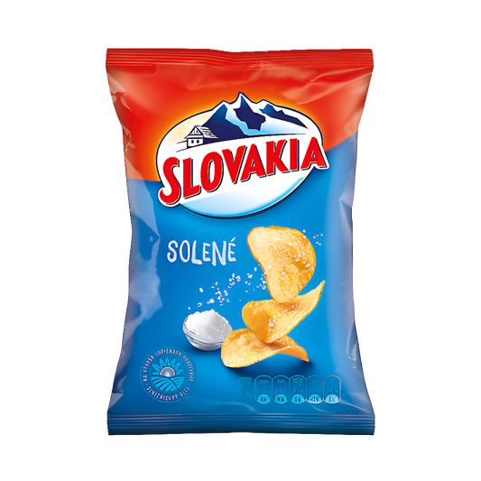 SLOVAKIA Chips Solené 130g
